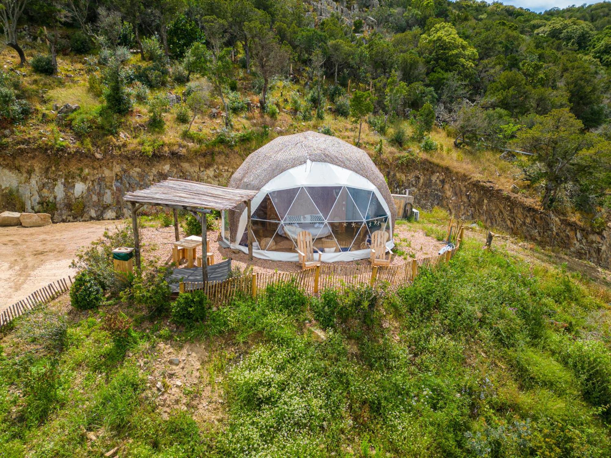 Domaine De Sonia - Logements Eco-Insolites بورتو فيكشْيو المظهر الخارجي الصورة