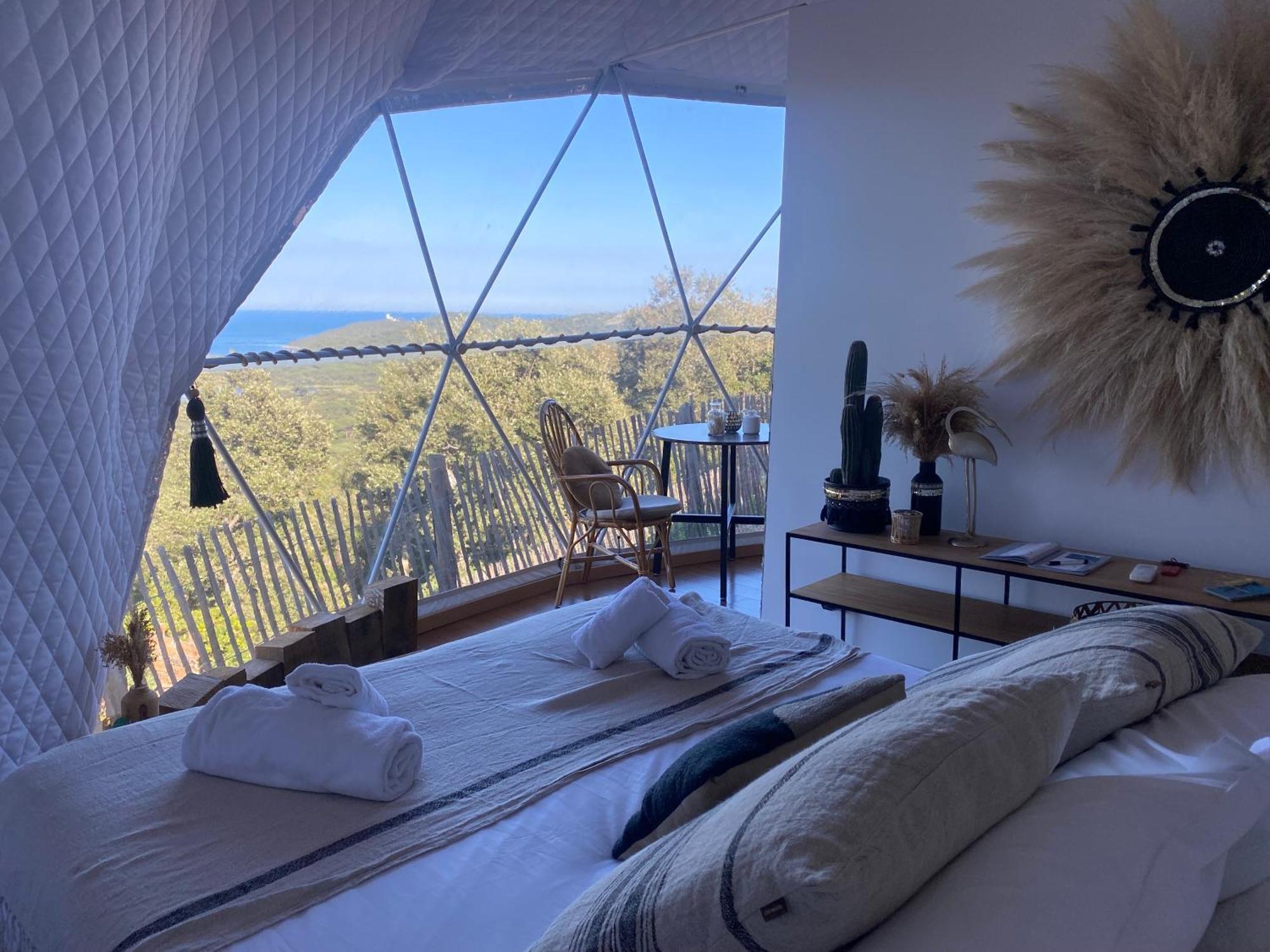 Domaine De Sonia - Logements Eco-Insolites بورتو فيكشْيو المظهر الخارجي الصورة